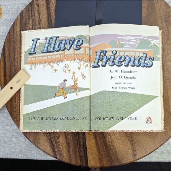 I have friends (Singer social studies) by C. W. Hunnicutt Hardcover Book - Picture 5 of 10